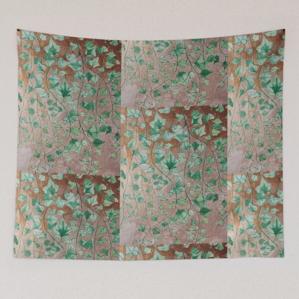 Item preview, Ivy painting with gold background  designed and sold by esvb.