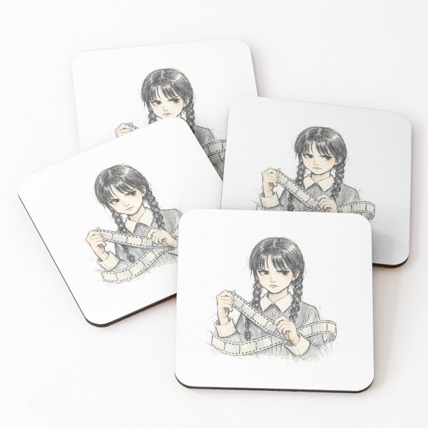 Item preview, GOTH GIRL WITH FILM NEGATIVE designed and sold by LIS AND MELIVERSO.