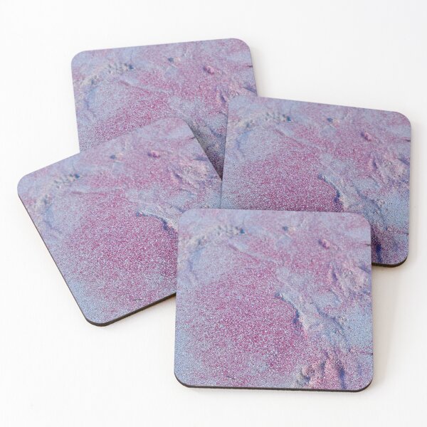 Item preview, Pink beach in Mallorca designed and sold by GoldenWavesAndWilds.