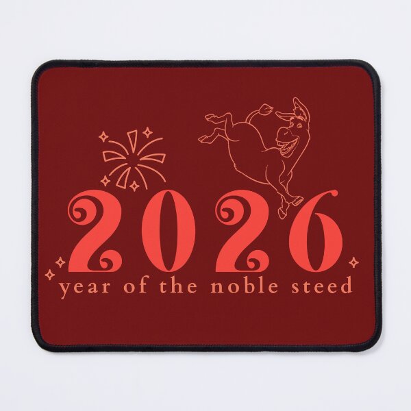 Item preview, 2026 - Year of the (Donkey) Horse designed and sold by YonderAndBeyond.