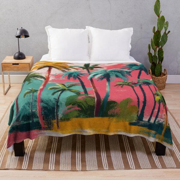 Item preview, Vibrant palms in paradise designed and sold by anytka.