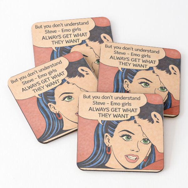 Item preview, But ... We always get what we want. Emo girl speaks her truth designed and sold by The Sweary Mary Gift Store.