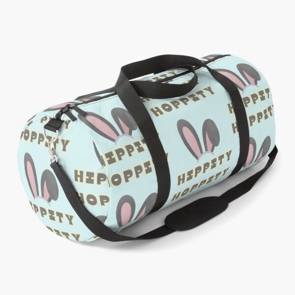 Item preview, Hippity Hoppity Easter Bunny Grey Text Yellow Spring Stickers Prints Posters Wall Art Magnet Home Coffee Cup Decoration TShirt Stationary Notebook Magnet Hat Kitchen Work School Office Redbubble Shop designed and sold by Saritas Boutique Shop.