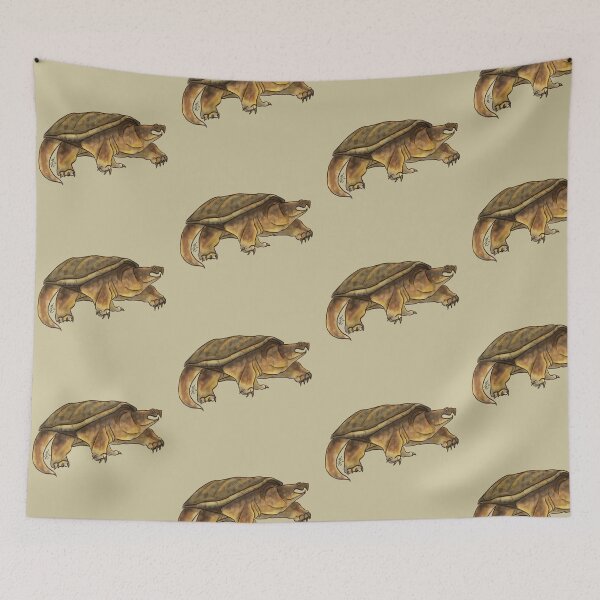 Item preview, Common Snapping Turtle designed and sold by blueberryxpies.