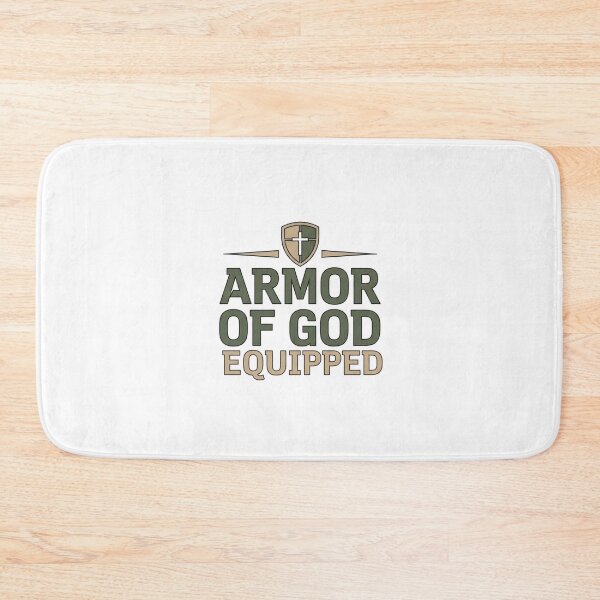 Item preview, Armor of God Equipped – Christian Gamer Design designed and sold by Illustrated Faith.