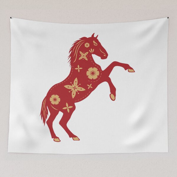 Item preview, Luxe Fire Horse 2026  designed and sold by AnimaliaStar.