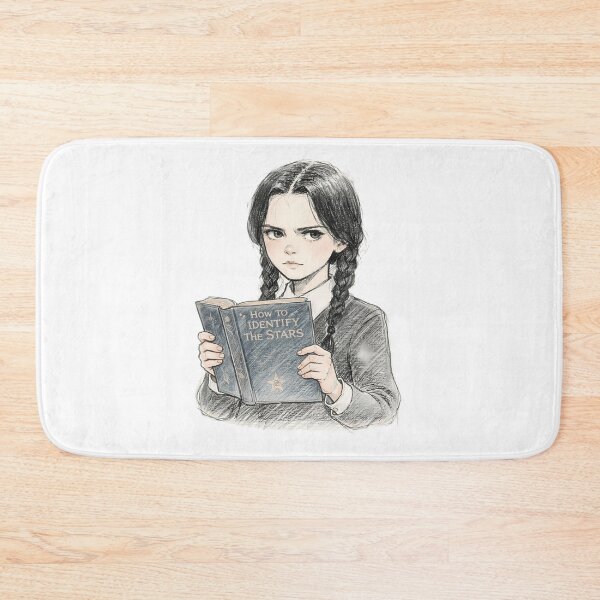 Item preview, GOTH GIRL WITH STAR GUIDE BOOK designed and sold by LIS AND MELIVERSO.