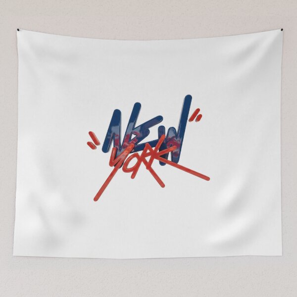 Item preview, New York Typography 3D Graffiti designed and sold by anargamanoppo.