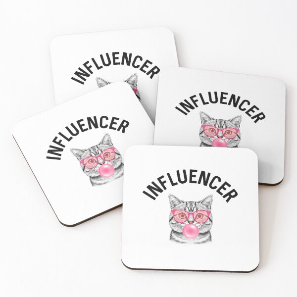 Item preview, Influencer Cat Funny Humor Sassy Feline Kitty Cats Lover Gift Kitten Birthday designed and sold by DogLover332.