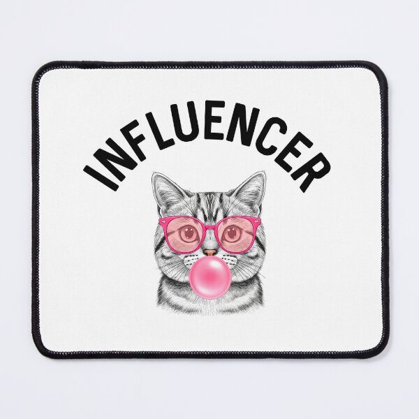 Item preview, Influencer Cat Funny Humor Sassy Feline Kitty Cats Lover Gift Kitten Birthday designed and sold by DogLover332.