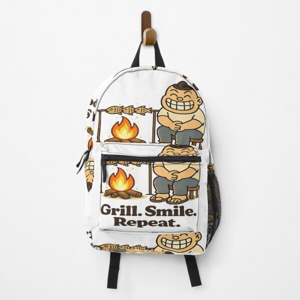 Item preview, Smile grill repeat  designed and sold by ARTGENERATESART.