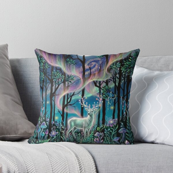 Item preview, Dreamy Deer in the Enchanted Forest designed and sold by cloud lee.
