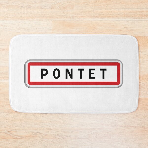 Item preview, Town entrance sign for Le Pontet – Vaucluse, Provence-Alpes-Côte d’Azur designed and sold by Panneaux et signalisations - NPOITEVIN.