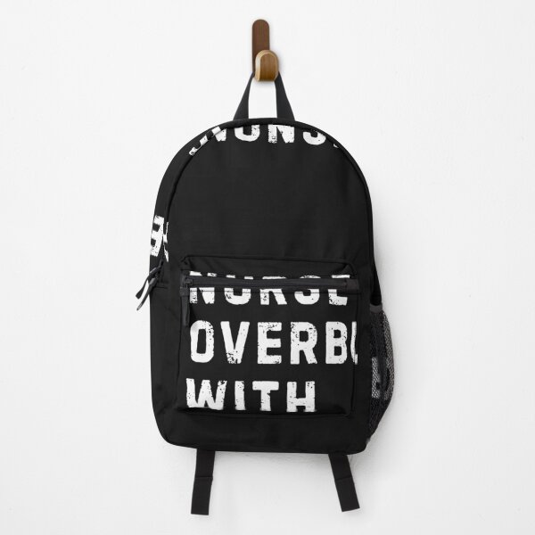 Item preview, Nurse Overburdened with Nonsense designed and sold by LewpyG.