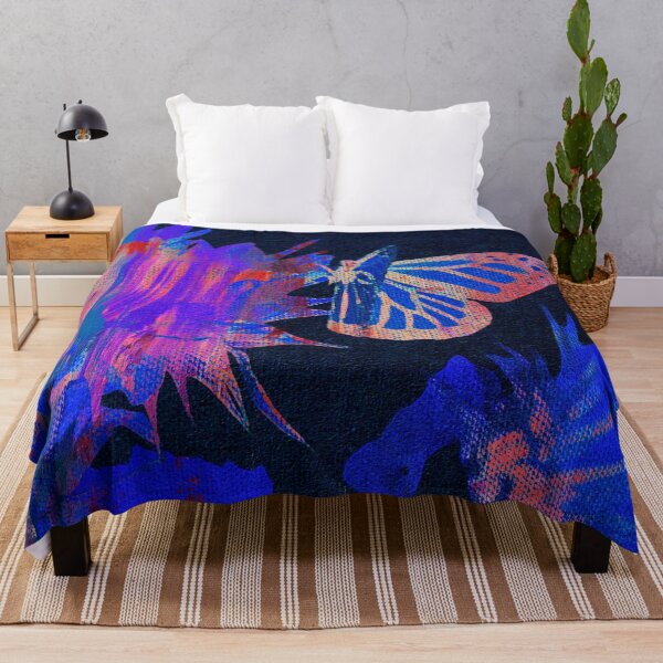 Item preview, Neon Butterfly Artwork designed and sold by LevyAmanda.