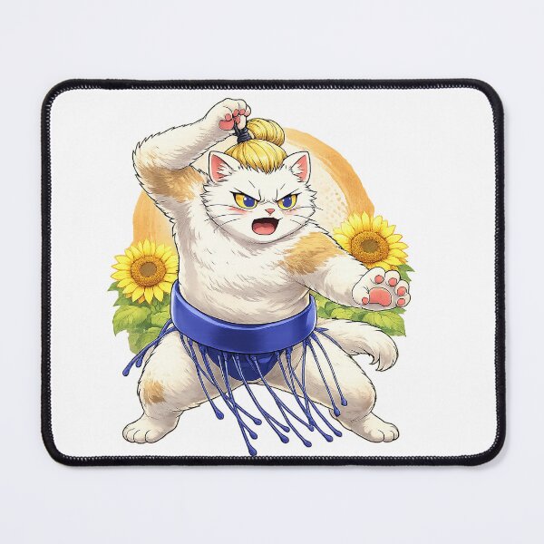 Item preview, Valient Blue Ozeki Cat designed and sold by KitSumo.