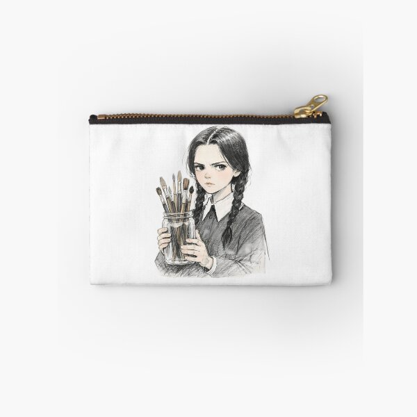 Item preview, GOTH GIRL WITH PAINT BRUSHES designed and sold by LIS AND MELIVERSO.
