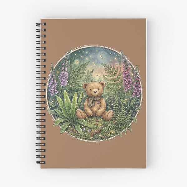 Item preview, Midsummer Eve Fern Seed Bear - Whimsical British Folklore Art designed and sold by Englandbear.