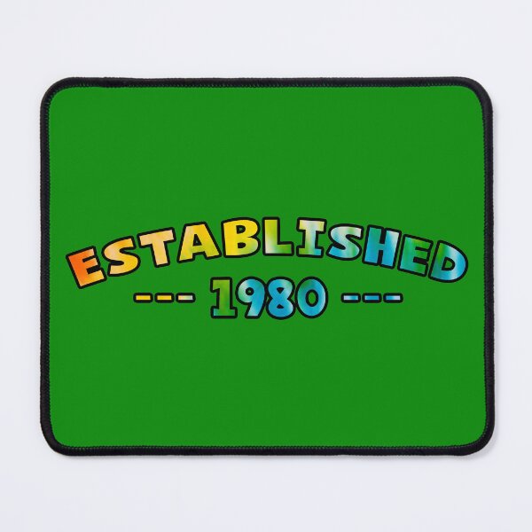 Item preview, Established 1980 designed and sold by Normbot2000.