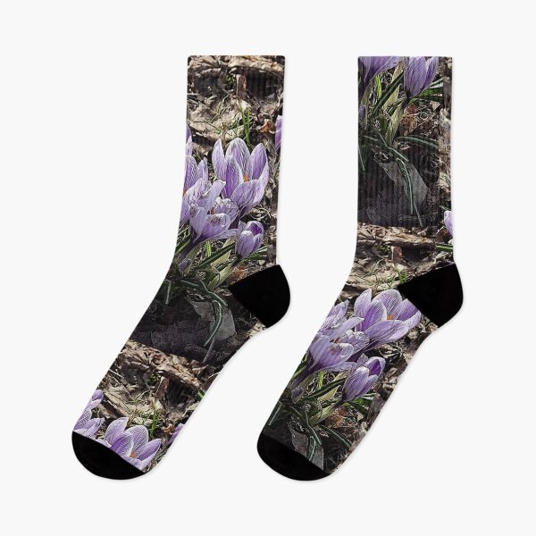 Item preview, Copy of Purple crocuses photograph designed and sold by esvb.