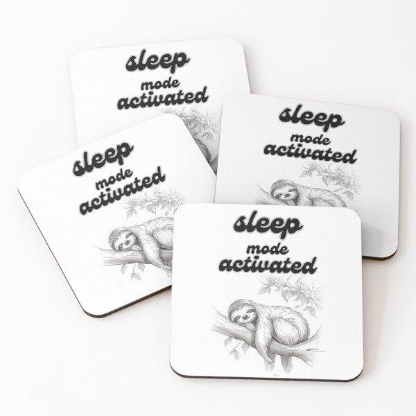 Item preview, Sleep Mode Activated Cute Sloth designed and sold by Snedsdigital.