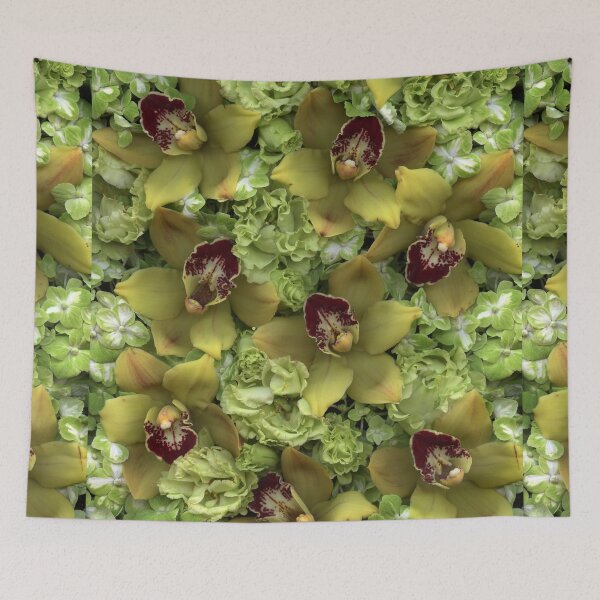Item preview, Flower scanner photography - Yellow and Green  designed and sold by serenityshadows444.