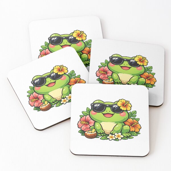 Item preview, A peaceful frog in the tropics designed and sold by FroggyOnly.