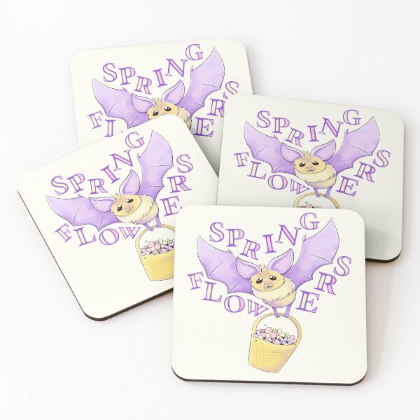 Item preview, Spring Flower Bat-sket designed and sold by marley-seraph.