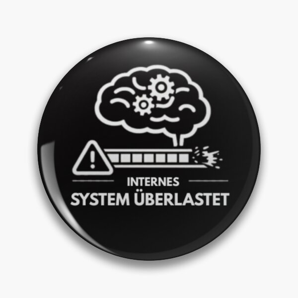 Item preview, Funny overthinking brain - Internal system overloaded designed and sold by MS-DesignArt.