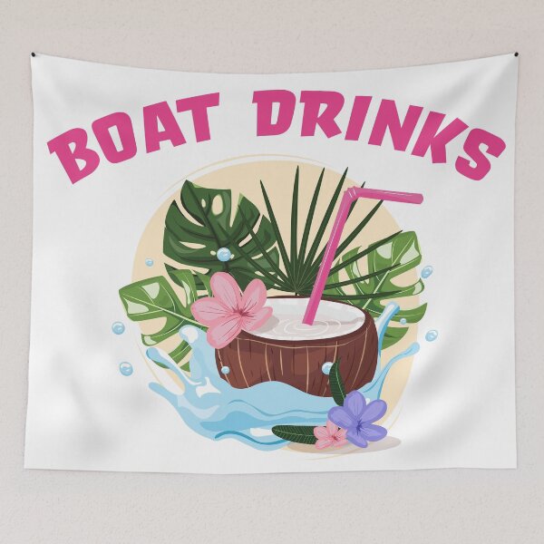 Item preview, Boat Drinks designed and sold by ParrotHeadSwag.