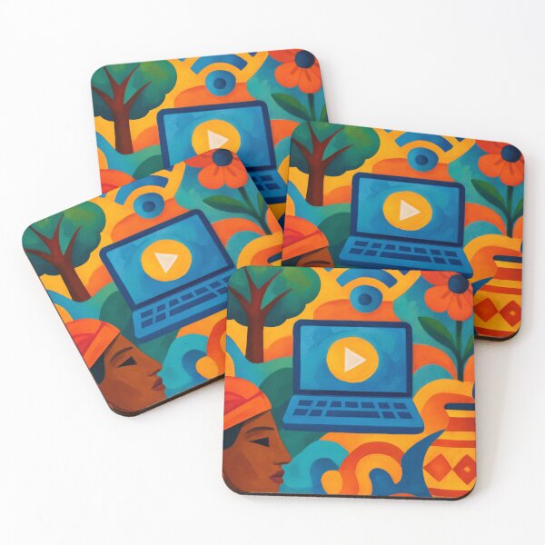 Item preview, Afro abstract designed and sold by Uday-kala.