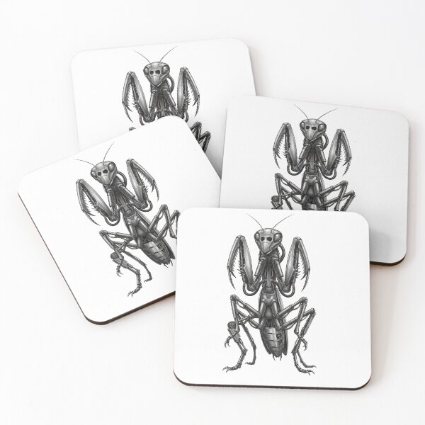 Item preview, Cyber Mantis designed and sold by CORE & CHROME.