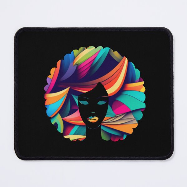 Item preview, Colorful Big Hair Design #1528 designed and sold by topzmart.