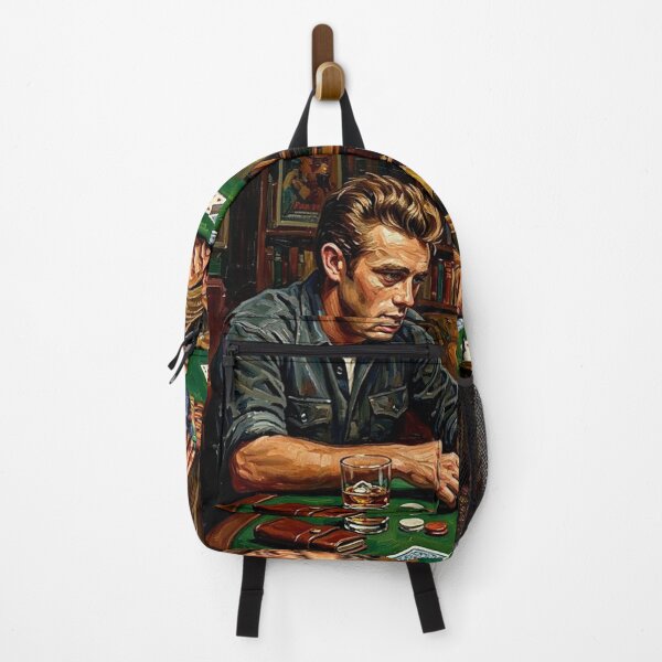 Item preview, The Gamblers: James Dean & Steve McQueen Midnight Poker Impasto designed and sold by Art's Diner.