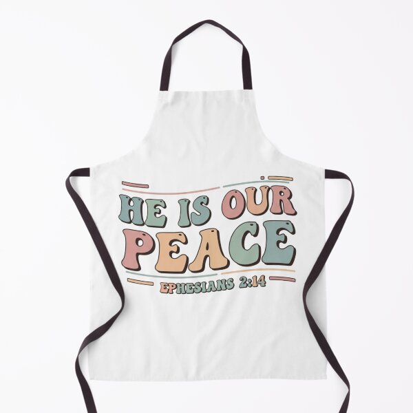 Item preview, He Is Our Peace Sticker – Ephesians 2:14 – Christian Neutral Faith Decal designed and sold by Illustrated Faith.