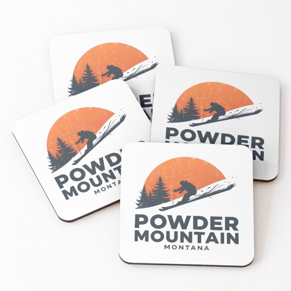 Item preview, Powder Mountain - Montana  designed and sold by GoodOldVintage.