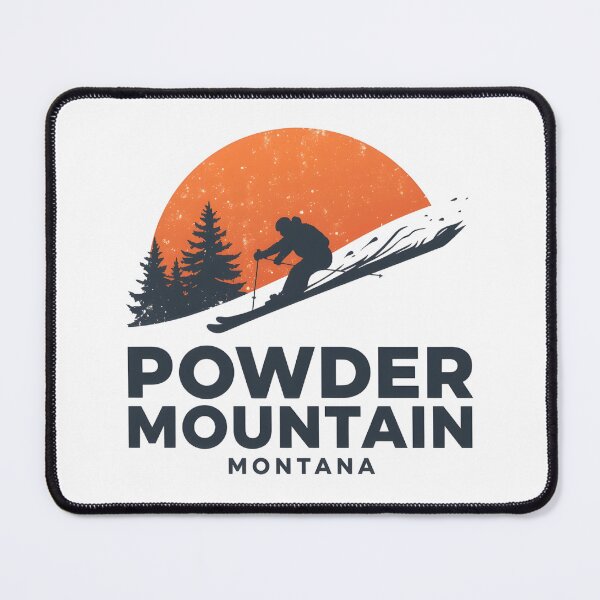 Item preview, Powder Mountain - Montana  designed and sold by GoodOldVintage.