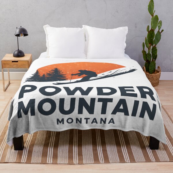 Item preview, Powder Mountain - Montana  designed and sold by GoodOldVintage.
