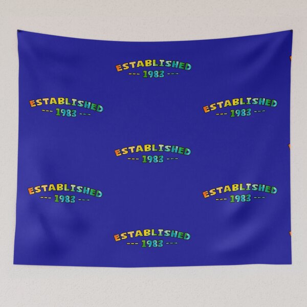 Item preview, Established 1983 designed and sold by Normbot2000.