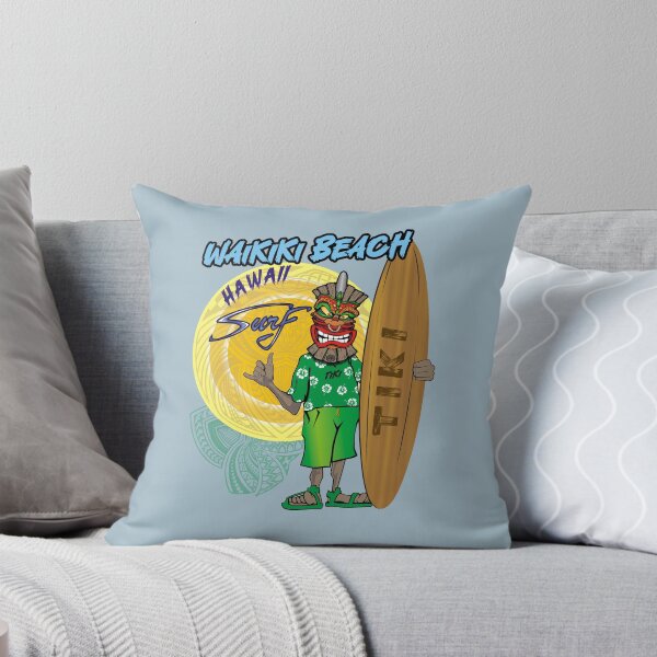 Item preview, Waikiki Beach Hawaii Tiki Surf vintage designed and sold by studioss76.