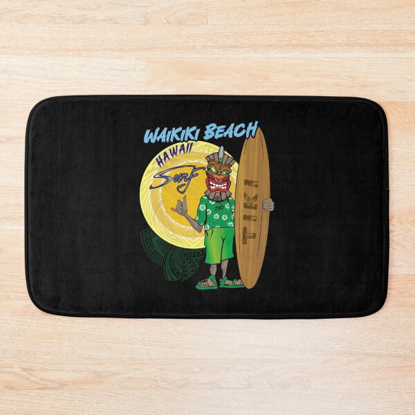 Item preview, Waikiki Beach Hawaii Tiki Surf vintage designed and sold by studioss76.