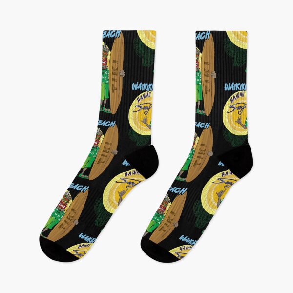 Item preview, Waikiki Beach Hawaii Tiki Surf vintage designed and sold by studioss76.
