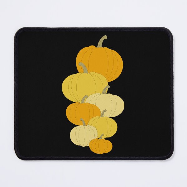 Item preview, Vintage Halloween Pumpkins Fall Aesthetic Black Background designed and sold by MellowCat.