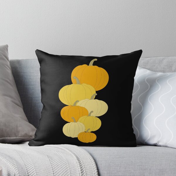 Item preview, Vintage Halloween Pumpkins Fall Aesthetic Black Background designed and sold by MellowCat.