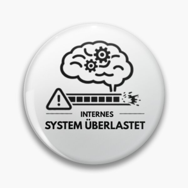 Item preview, Funny overthinking brain - Internal system overloaded designed and sold by MS-DesignArt.