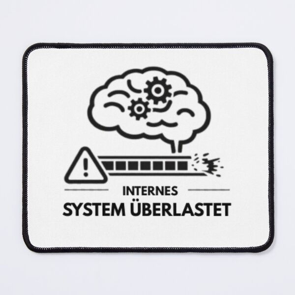 Item preview, Funny overthinking brain - Internal system overloaded designed and sold by MS-DesignArt.