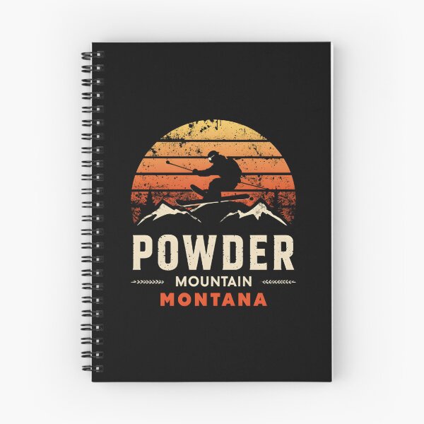 Item preview, Powder Mountain - Montana  designed and sold by GoodOldVintage.