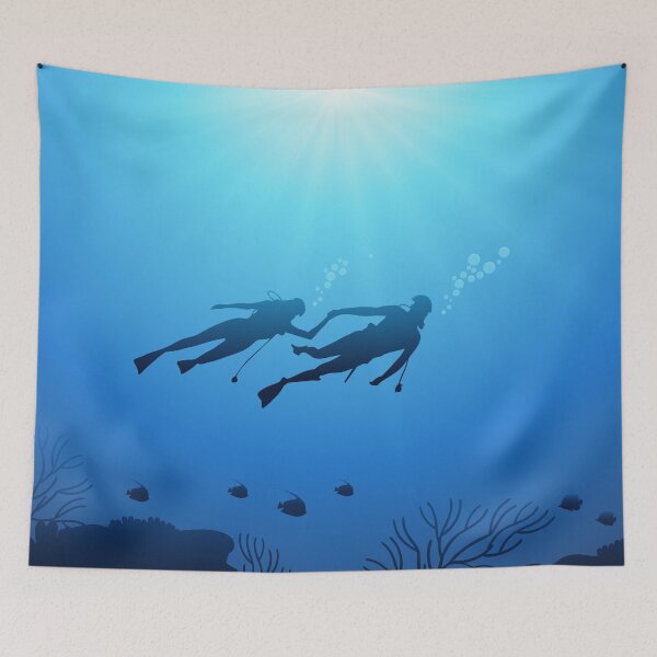 Item preview, Scuba Divers designed and sold by ParrotHeadSwag.