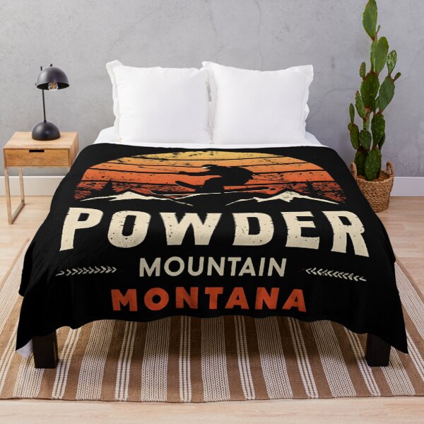 Item preview, Powder Mountain - Montana  designed and sold by GoodOldVintage.