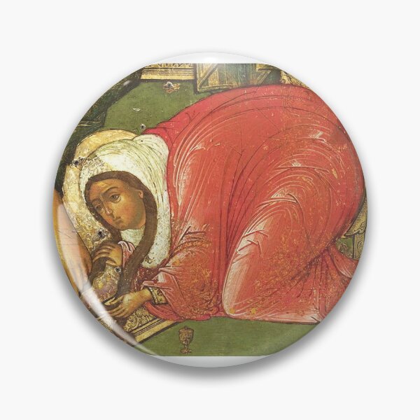 Item preview, The anointment of Christ in Bethany, a repentance icon designed and sold by The Burnt Toast Coffee Company.